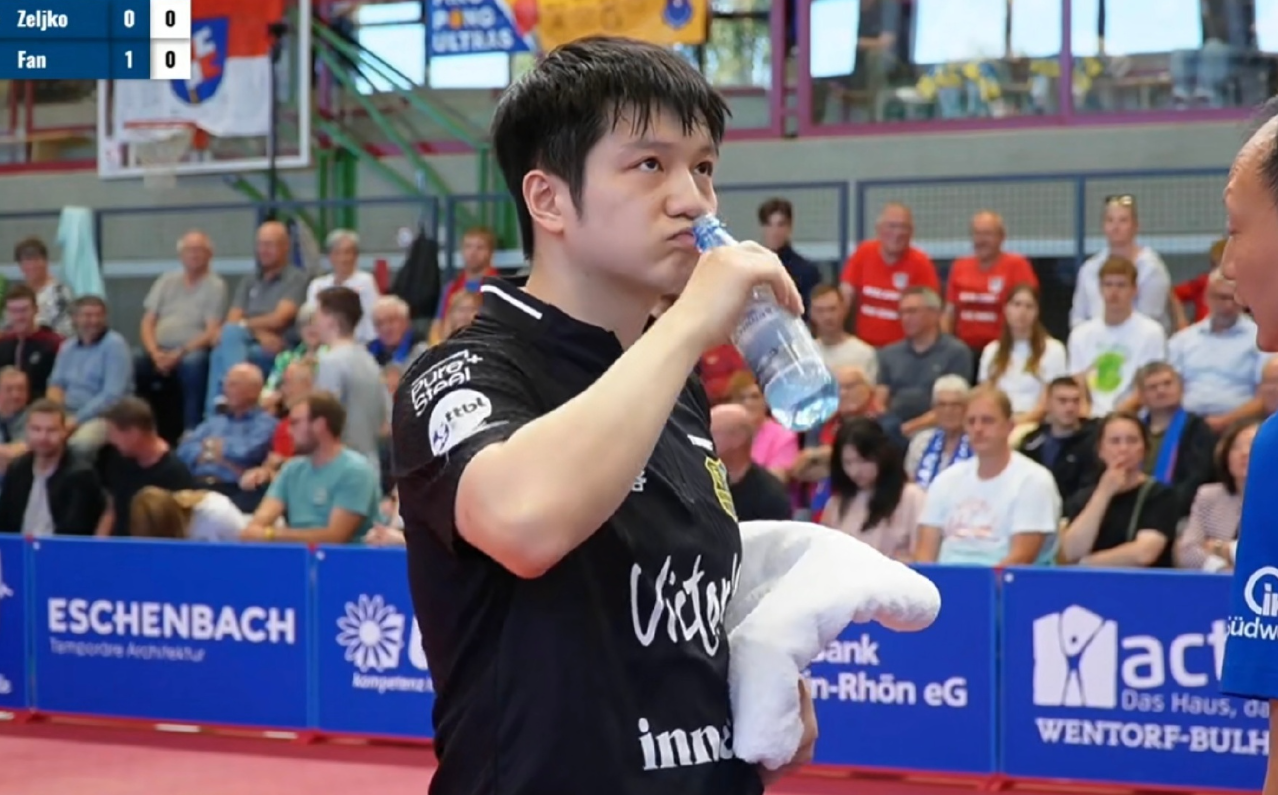 德甲乒乓球:樊振东独砍2分,携弗朗西斯卡率萨尔布吕肯取得首胜